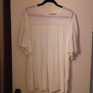 NWOT Boho Short Sleeved Blouse